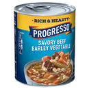 Progresso Savory Beef Barley Vegetable Soup