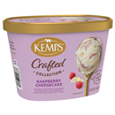 Kemps Simply Crafted White Chocolate Raspberry Premium Ice Cream