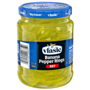 VLASIC Pickles, Banana Pepper Rings, Hot