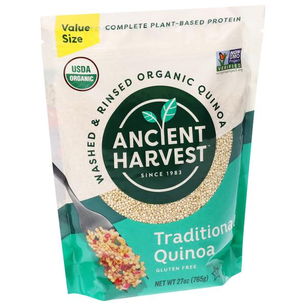 Ancient Harvest Gluten Free Traditional Quinoa Value Size 27 oz