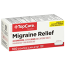 TopCare Migraine Formula with Caffeine Caplets