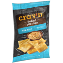 Crav'N Flavor Pita Chips, Sea Salt, Baked