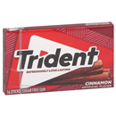 Trident Gum, Sugar Free, Cinnamon