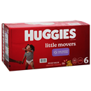 Huggies Little Movers Diapers, 6 (Over 35 Lb)