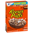 General Mills Reese's Peanut Butter Puffs Giant Size