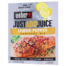 Weber Just Add Juice Marinade Mix Lemon Pepper