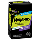 Ninjamas Nighttime Underwear Boy Size S/M