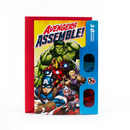 Hallmark Avengers Birthday Card With 3D Stickers And Glasses (Avengers Assemble!)