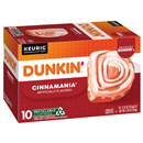 Dunkin Donuts Bakery Series Cinnamon Coffee Roll K-cup Pods 10 Pack