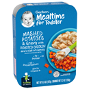 Gerber Toddler Mashed Potatoes and Gravy with Roasted Chicken with Carrots