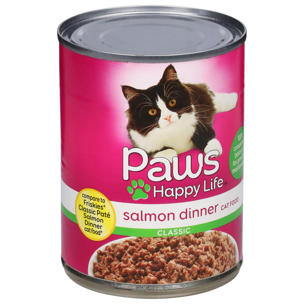 Paws Happy Life Salmon Dinner Wet Cat Food Hy Vee Aisles Online