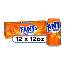 Fanta Zero Orange Soda 12 Pack