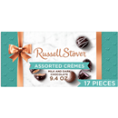 Russell Stover Assorted Crèmes Milk & Dark Chocolate Gift Box, 9.4 oz. (˜ 17 pieces)