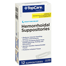 TopCare Hemorrhoidal Suppositories