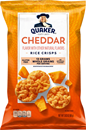 Quaker Popped Cheddar Cheese Rice Crisps