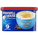 Maxwell House International Vanilla Bean Latte Cafe-Style Beverage Mix