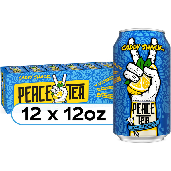 Peace Tea Caddy Shack Fridge Pack Cans, 12 Pack | Hy-Vee Aisles