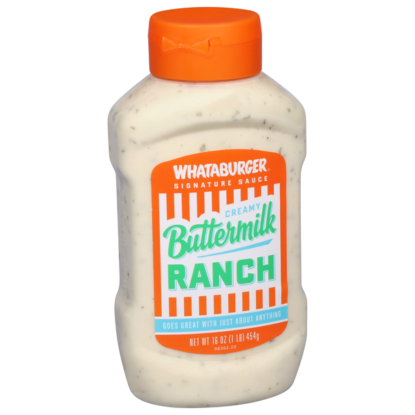 Whataburger Signature Sauce, Creamy Buttermilk Ranch | Hy-Vee Aisles ...
