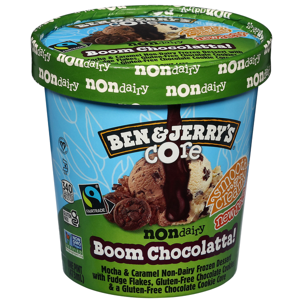 Ben & Jerry's Boom Chocolatta Core Non-Dairy Frozen Dessert | Hy
