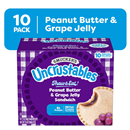 Smuckers Uncrustables PB & Grape Jelly Sandwiches 10Ct