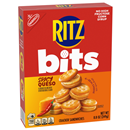 Ritz Bits Spicy Queso Sandwich Crackers, Snacks for Kids and Adults,