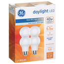 Ge Cool Bluish White Light Led 5.5 Watts Daylight Bulbs