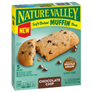Nature Valley Muffin Bars, Chocolate Chip, Soft-Baked 5-1.24 oz. Bars