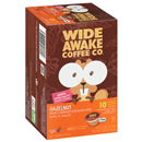 Wide Awake Coffee Co. Hazelnut Light 100% Arabica Coffee Single Serve Pods