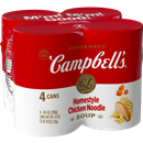 Campbell's Homestyle Chicken Noodle Soup, 4-10.5 oz