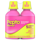 Pepto Bismol 5 Symptom Relief, 2Ct, 12 fluid ounces each