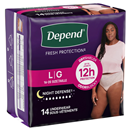 Depend for Women Night Defense Overnight Absorbency Underwear