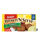 Brown ‘N Serve Fully Cooked Turkey Sausage Patties