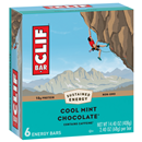 CLIF BAR Cool Mint Chocolate Energy Bars 6-2.4 oz Bars