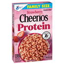 Cheerios Protein Strawberry Cereal, Family Size
