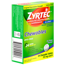 Zyrtec Allergy Chewables Dye-Free, 10 Mg