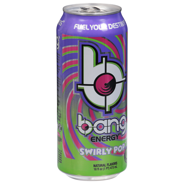 Bang Swirly Pop Energy Drink Brand Website Hy-Vee Aisles Online Grocery Shopping
