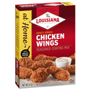 Louisiana Fish Fry Products Spicy Chicken Wings Seasoned Coating Mix