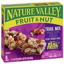 Nature Valley Fruit & Nut Chewy Trail Mix Granola Bars, 1.2 oz, 6 count