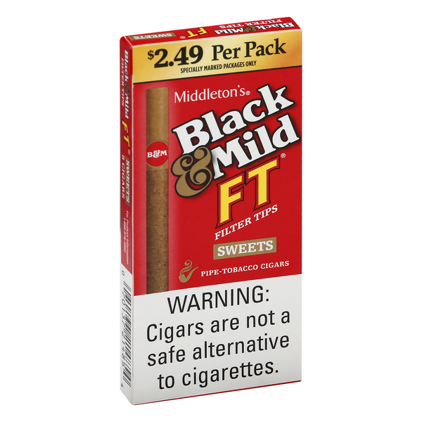 cigarettes black and mild Middletons Black & Mild FT Sweets Cigars, Pre-Priced