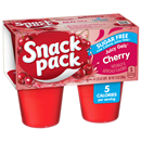 Snack Pack Sugar Free Cherry Gelatin Juicy Gels 4Pk