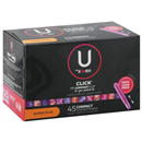 Click Tampons, Compact, Unscented, Super Plus