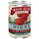 Muir Glen Organic No Salt Added Fire Roasted Diced Tomatoes