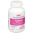 Hy-Vee HealthMarket Calcium 600 + D3 Calcium Supplement Caplets
