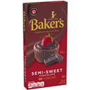 Bakers Semi-Sweet Baking Chocolate Bar
