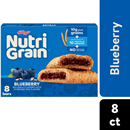 Kelloggs Nutri Grain Blueberry Cereal Bars 8-1.3 oz Bars