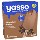 Yasso Chocolate Fudge Frozen Greek Yogurt Bars 4 - 3.5 Fl Oz