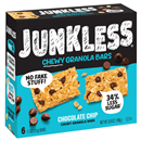 Junkless Chocolate Chip Chewy Granola Bars 6-1.1 oz Bars