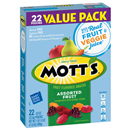 Mott's Medleys Fruit Flavored Snacks Assorted Fruit  22-0.8 oz Pouches