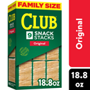 Kellogg's Club Snack Stacks Original Crackers Family Size, 9 Stacks