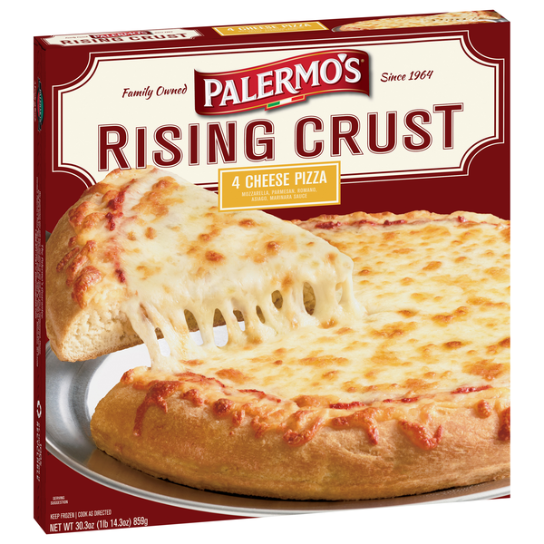 Palermo's Rising Crust 4 Cheese Pizza 33 oz | Hy-Vee Aisles Online